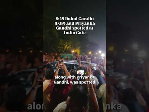 Thumbnail for Rahul And Priyanka Gandhi Spotted at India Gate